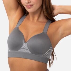 Underoutfit Grey Tier 2 Sports Bra Small NWT